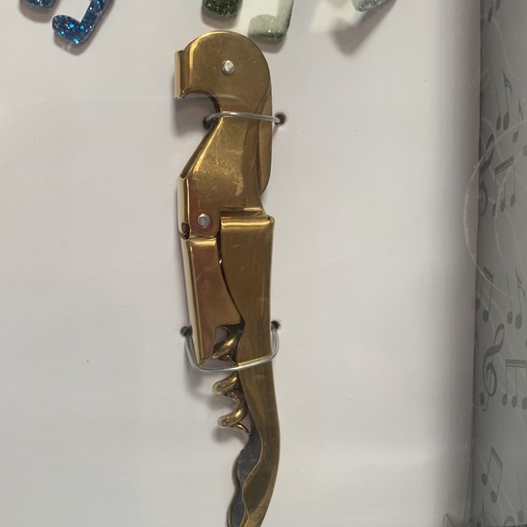 Brand New! 💥Gift Box set of Wine Glass Charms, wine opener, musical stopper💥 - Picture 3 of 8